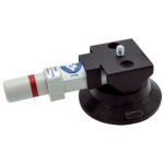 3" VACUUM CUP, BLACK MOUNT, 1/4-20 X 3/8" STUD - Image 2