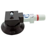 3" VACUUM CUP, BLACK MOUNT, 1/4-20 X 3/8" STUD - Image 3