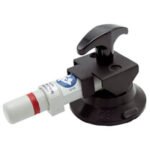 3" VACUUM CUP, BLACK MOUNT, T HANDLE