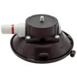 4.5ﬂ VACUUM CUP, BLACK ALUM MOUNT, 1/4-20 X 1/4ﬂ STUD - Image 2