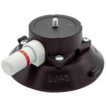 4.5ﬂ VACUUM CUP, BLACK ALUM MOUNT, 1/4-20 X 1/4ﬂ STUD - Image 3