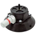 4.5ﬂ VACUUM CUP, BLACK POLY MOUNT, 1/4-20 X 3/4ﬂ STUD