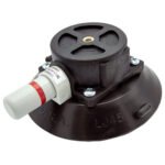 4.5ﬂ VACUUM CUP, BLACK POLY MOUNT, 1/4-20 INSERT