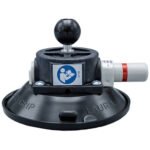 4.5ﬂ VACUUM CUP, BLACK POLY MOUNT, 1ﬂ POLY BALL - Image 2