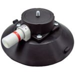 6ﬂ VACUUM CUP, BLACK ALUM MOUNT, 1/4-20 X 1/4ﬂ STUD - Image 2