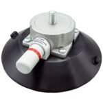 6ﬂ VACUUM CUP, SILVER ALUM MOUNT, 3/8-16 X 5/8ﬂ STUD - Image 2