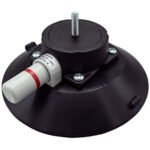 6ﬂ VACUUM CUP, BLACK ALUM MOUNT, 1/4-20 X 3/4ﬂ STUD - Image 2