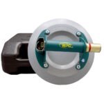 9ﬂ VACUUM CUP, METAL HANDLE, LOW-MARKING PAD